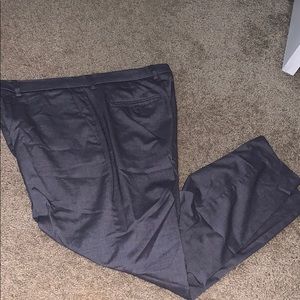 Dark grey men dress pants